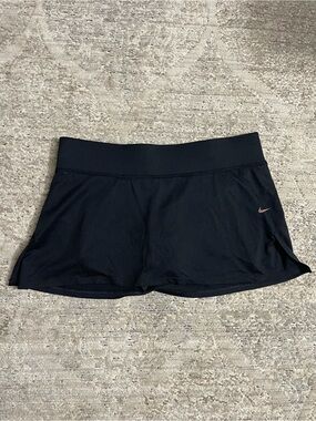 Nike Black Skort with Rose Gold Swoosh